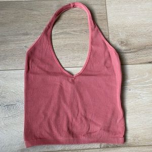 Pink Halter Top